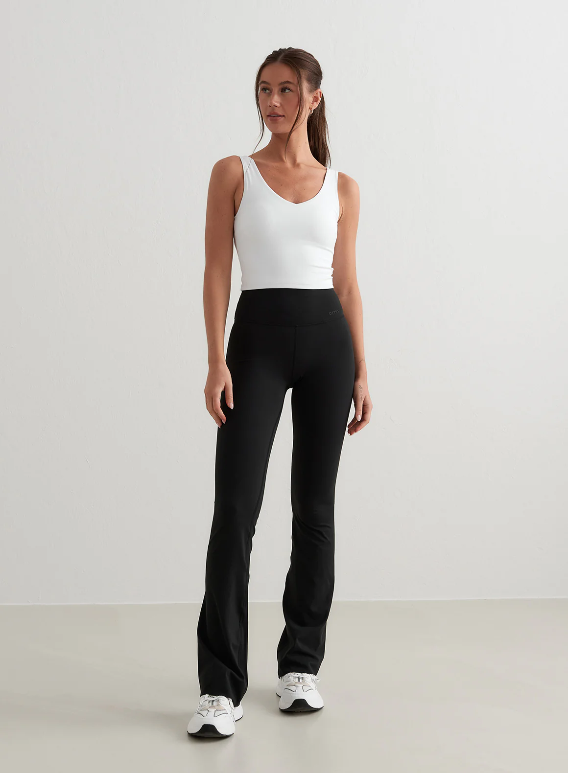 Black Sense Flare Tights - Image 81