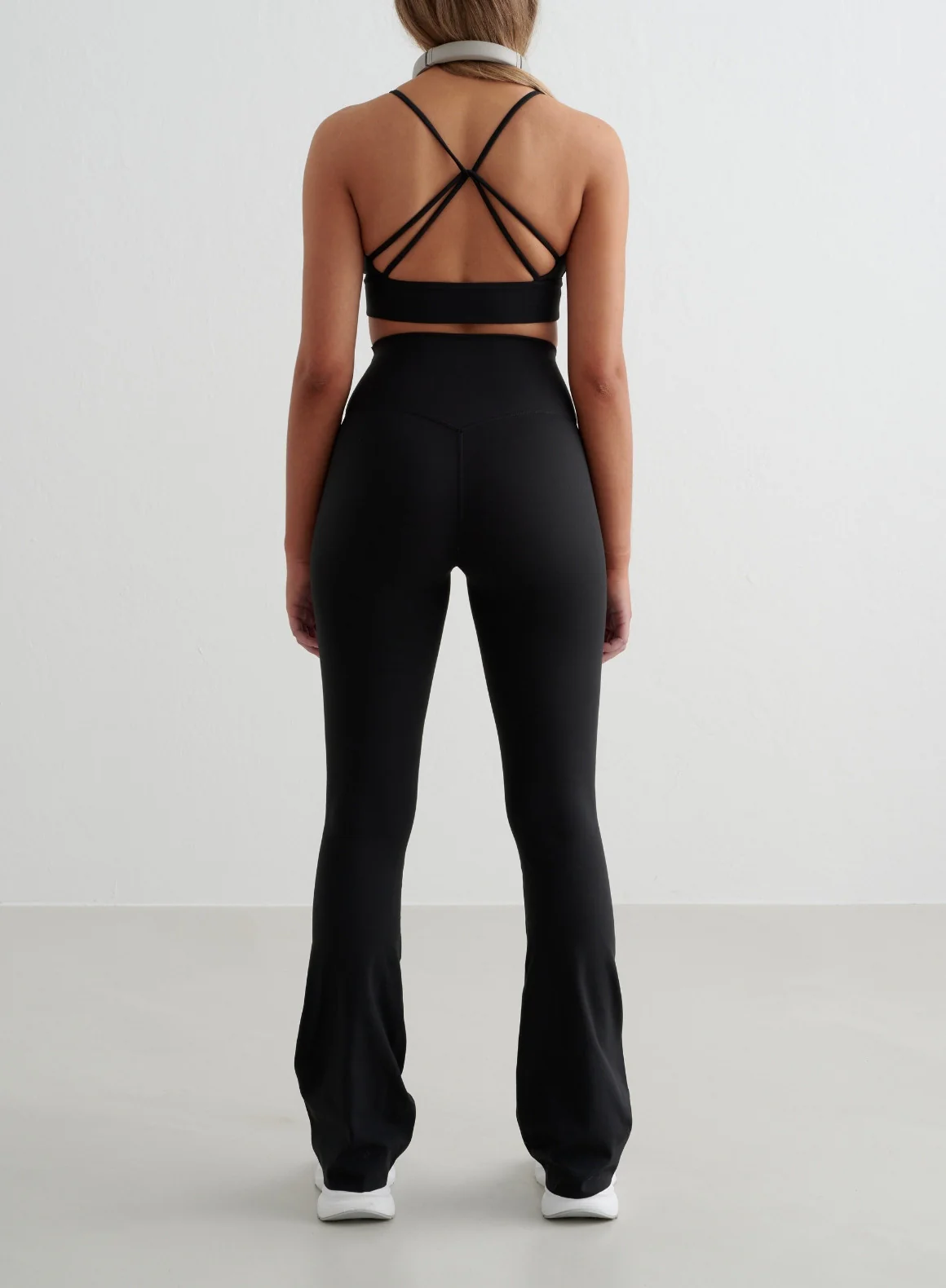 Black Sense Strap Bra - Image 6