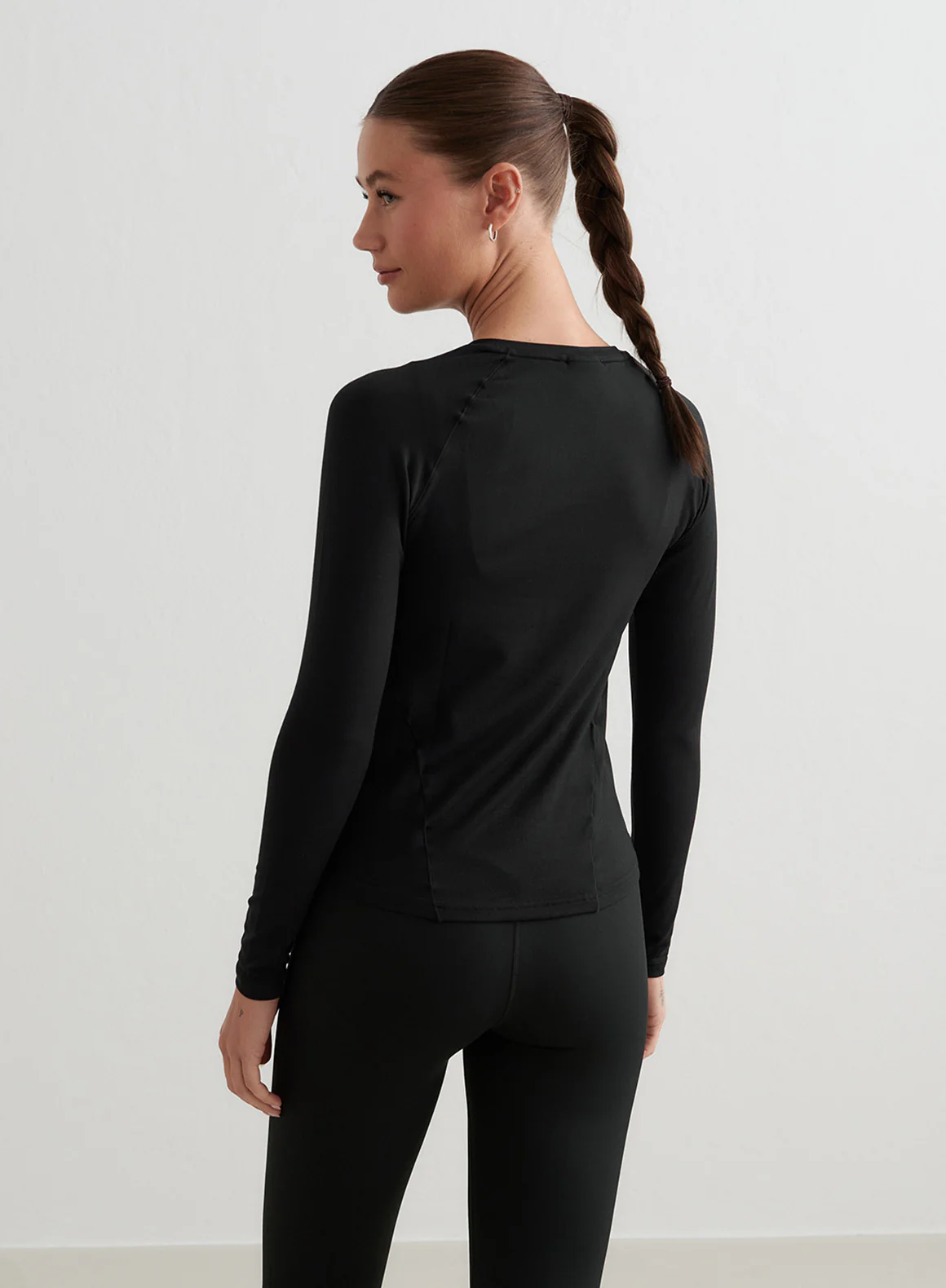 Black Soft Basic Long Sleeve - Image 4