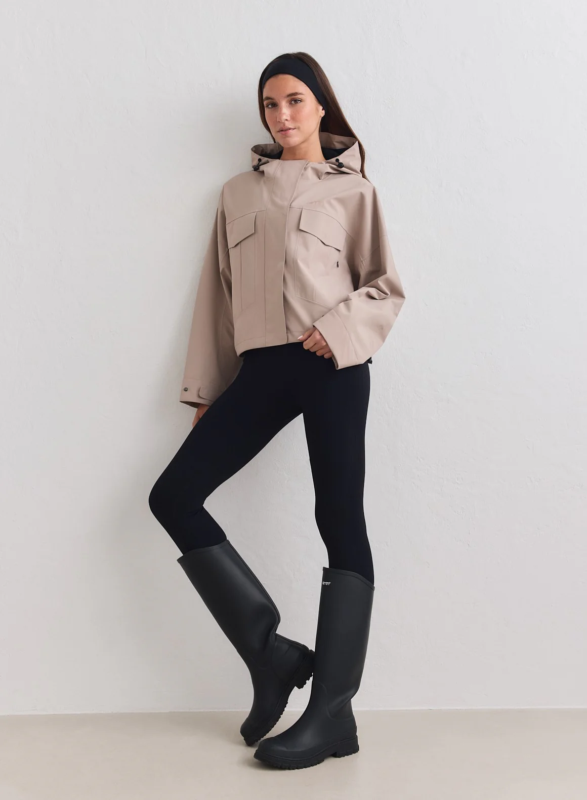 Dark Clay Waterproof Jacket - Image 2