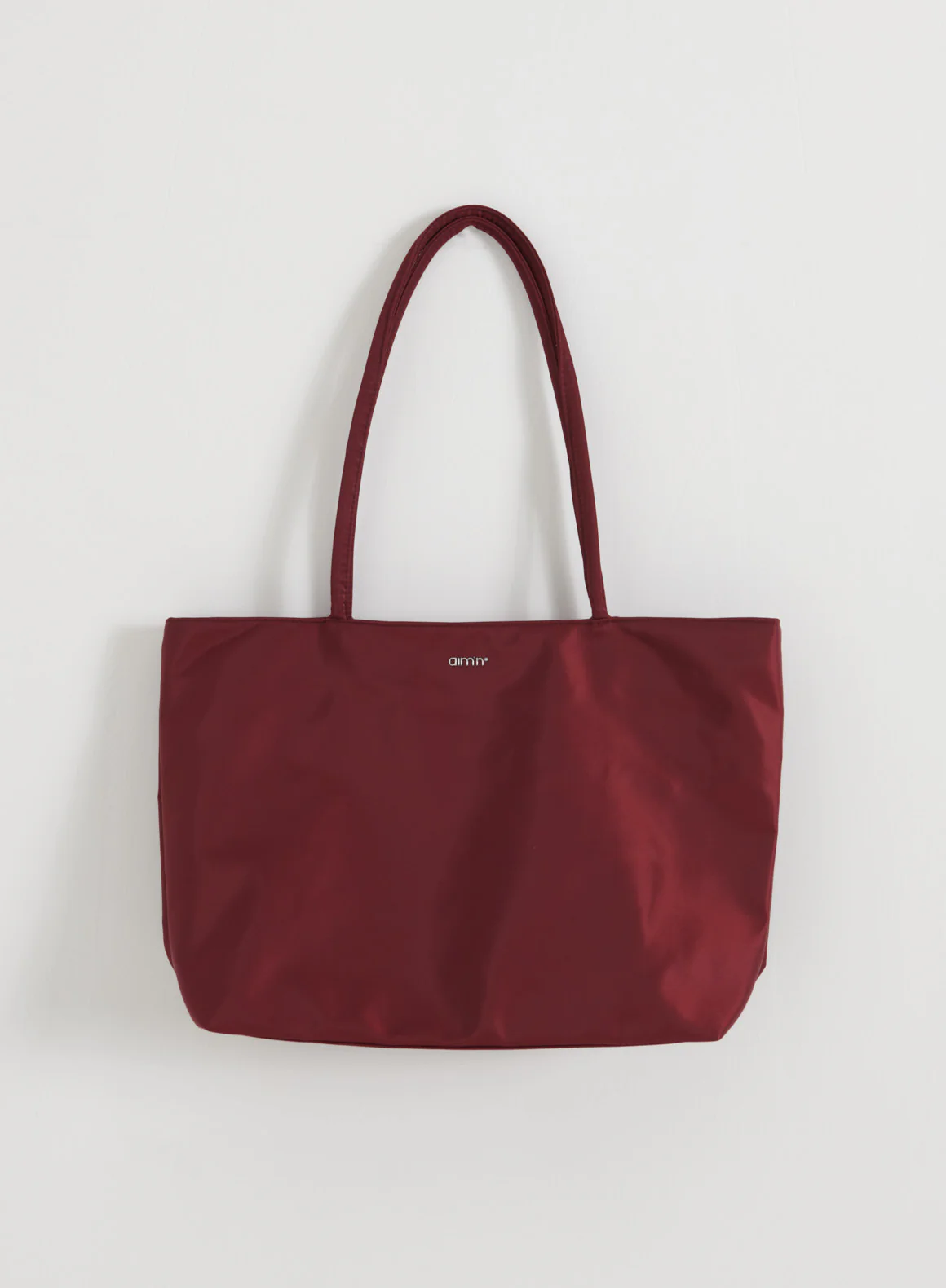 Merlot Nylon Tote Bag - Image 7