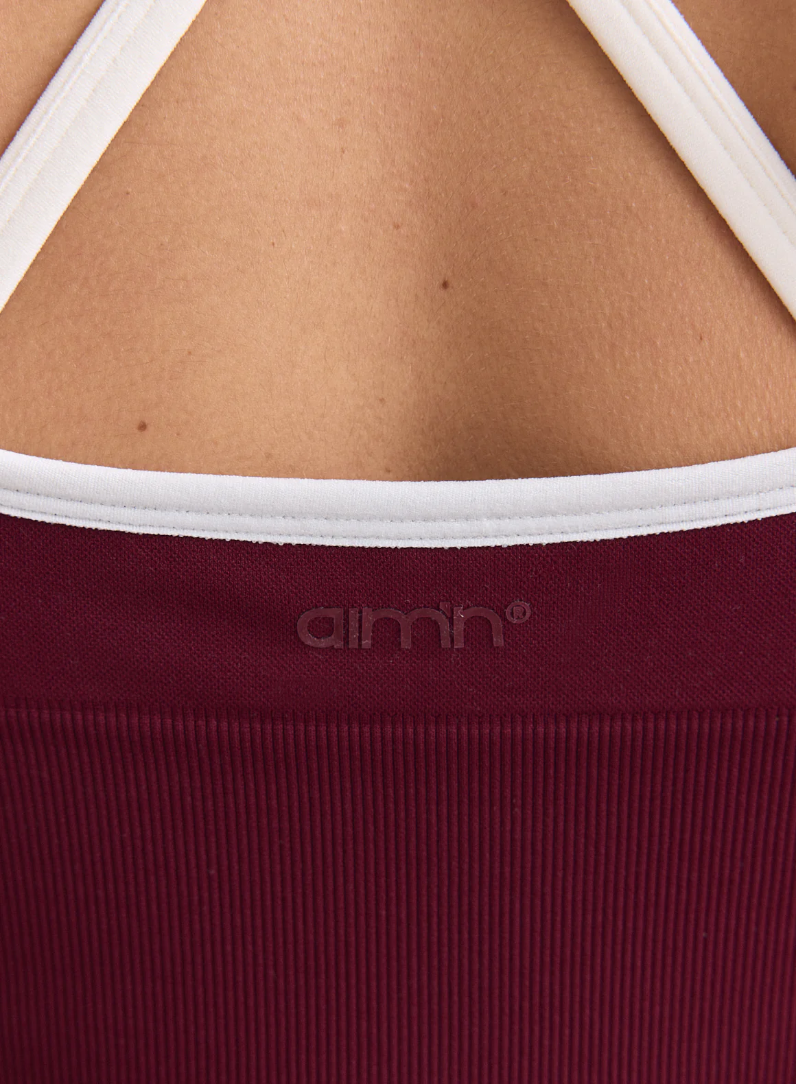 Merlot Shape Seamless Cross Back Bralette - Image 6