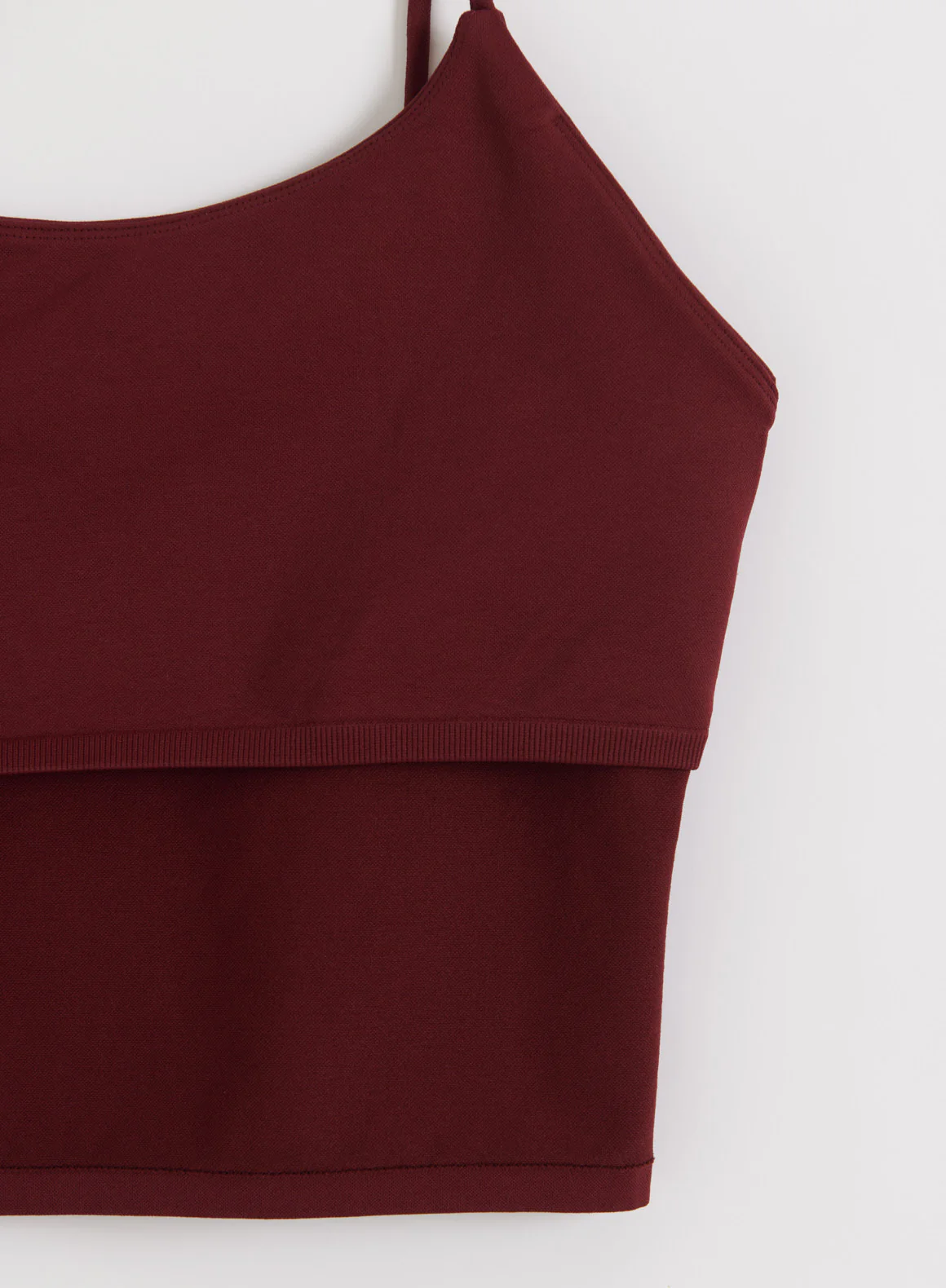 Merlot Shape Seamless Strap Singlet - Image 7