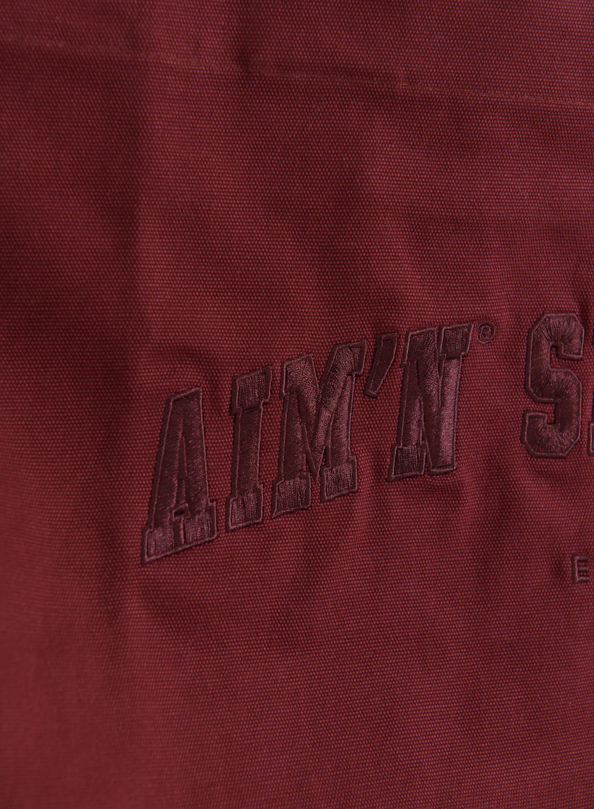 Merlot Varsity Tote Bag - Image 3